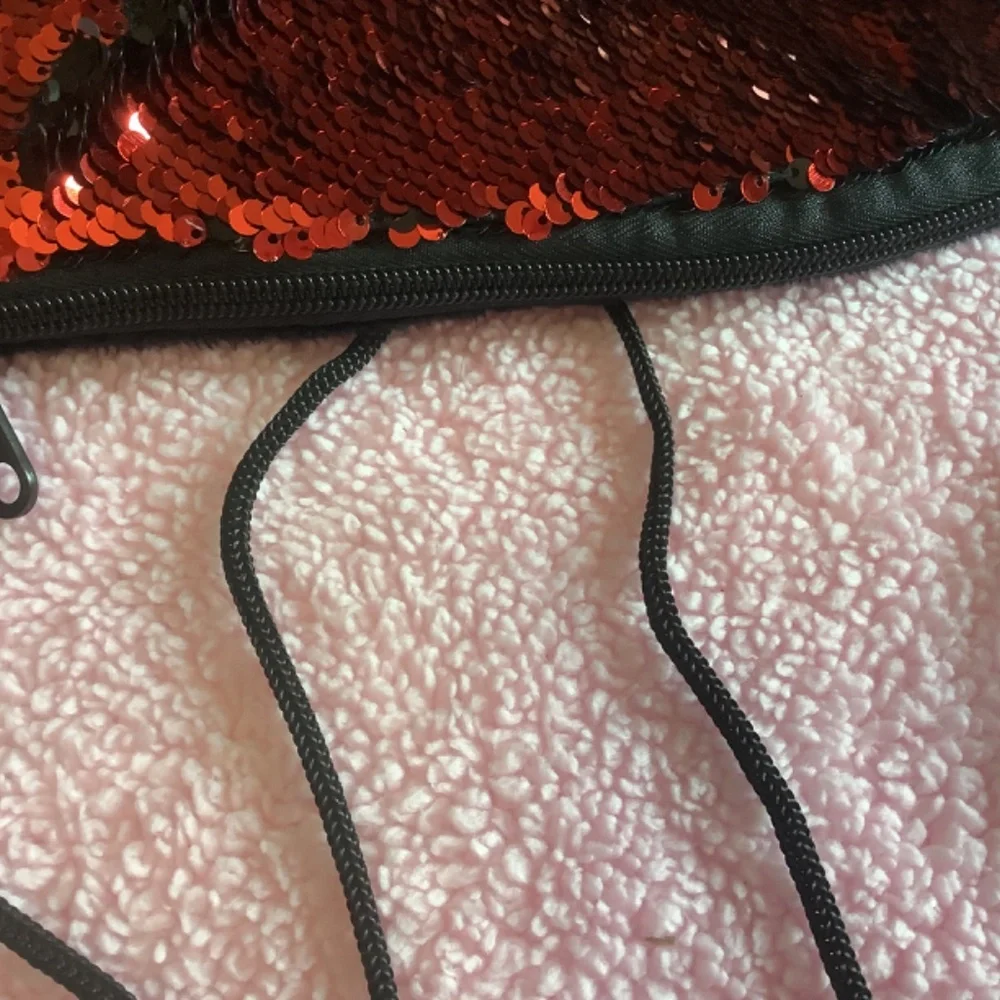 Two Way SPARKLE Tablet Sequin SLEEVE RED/BLACK 8 inch BRAND NEW